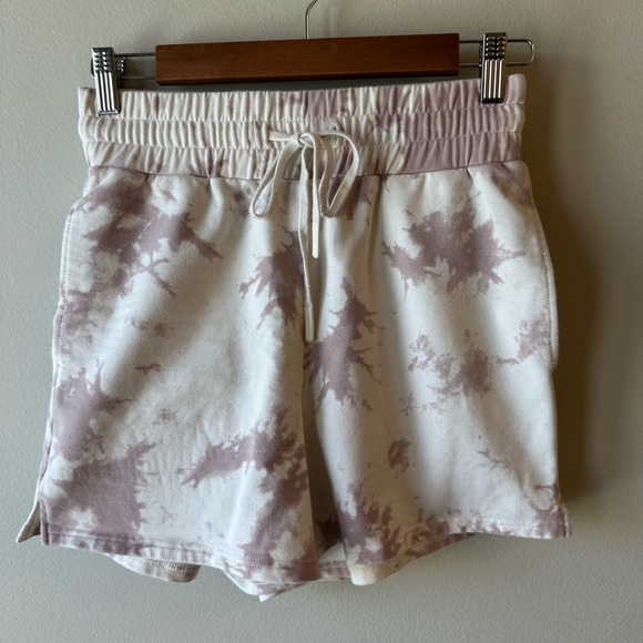 Varley Pants - Varley Glade Short Taupe Tie Dye